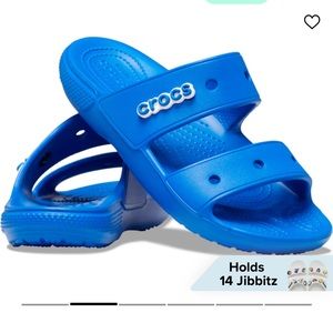 🆕 NWT CLASSIC CROCS SANDAL - BOLT BLUE